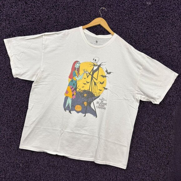 The Nightmare Before Christmas Jack and Sally T-Shirt Size XXL - Picture 3 of 4